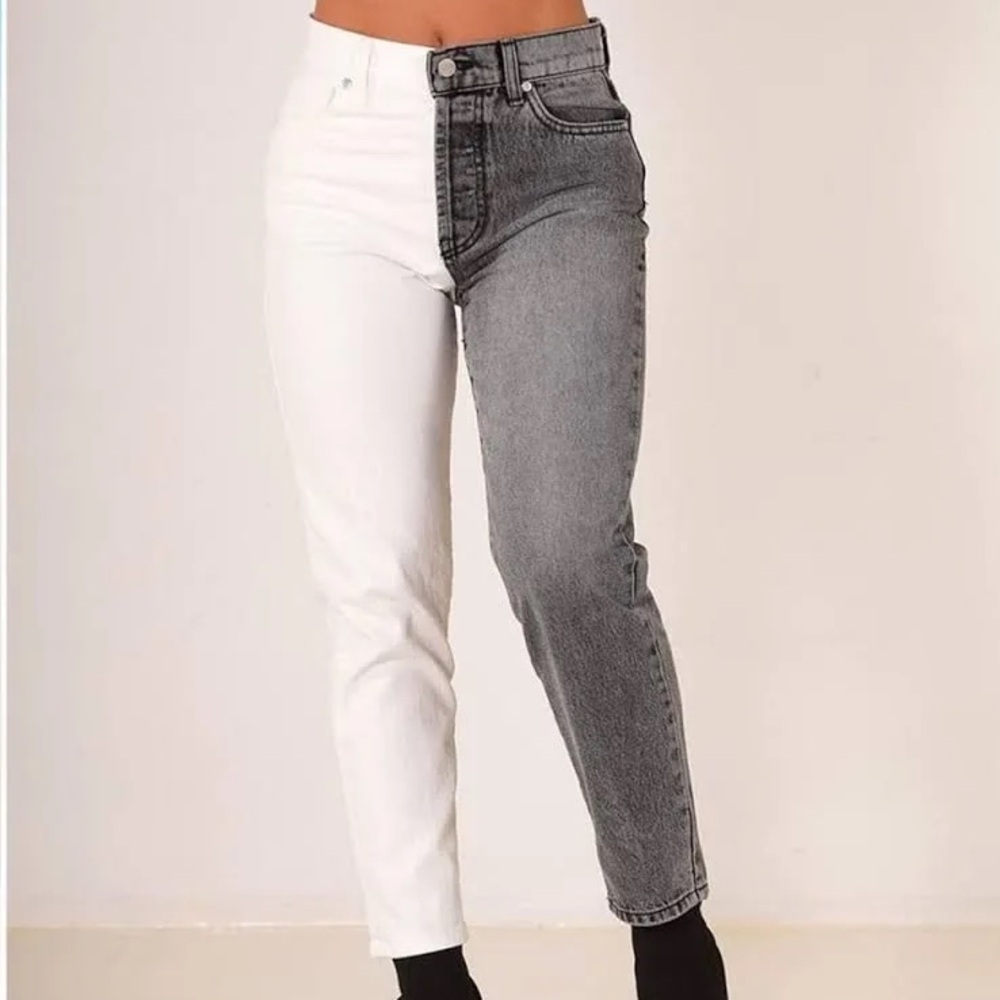 Revice Color Block Jeans SZ 28